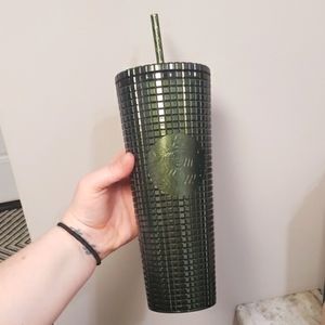 💚Starbucks Limited Edition Dark Green Holiday Tumbler